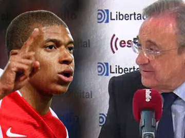 Mbappé y Florentino Mbappé y Florentino