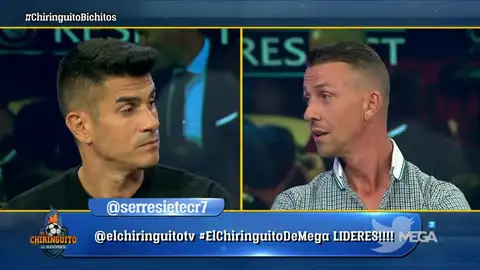 Álvaro Benito y Guti en El Chiringuito Álvaro Benito y Guti en El Chiringuito