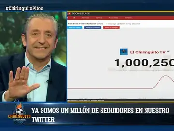 El Chiringuito llega al millón de seguidores El Chiringuito llega al millón de seguidores