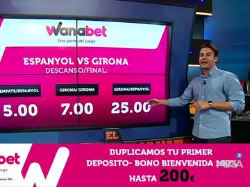 Juanfe Sanz con Wanabet Juanfe Sanz con Wanabet