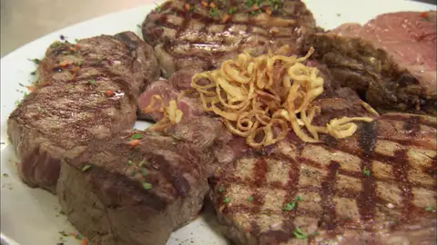 El gran reto del bistec: 2 kilos de carne El gran reto del bistec: 2 kilos de carneº
