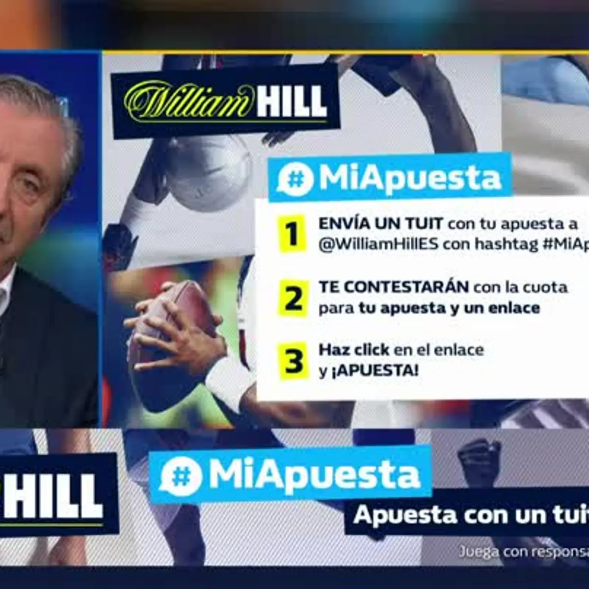 Interfaz del casino William Hill