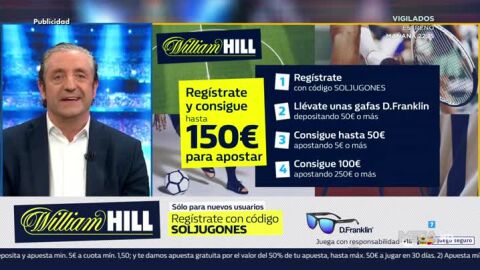 Josep Pedrerol con William Hill