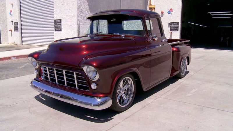 Una Chevrolet del 55 para recordar a una persona especial