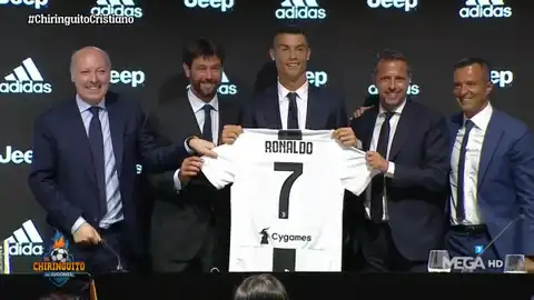 Cristiano, presentado con la Juve Cristiano, presentado con la Juve