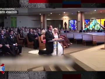 El desmayo de una novia durante su boda El desmayo de una novia durante su boda