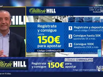 William Hill en El Chiringuito William Hill en El Chiringuito