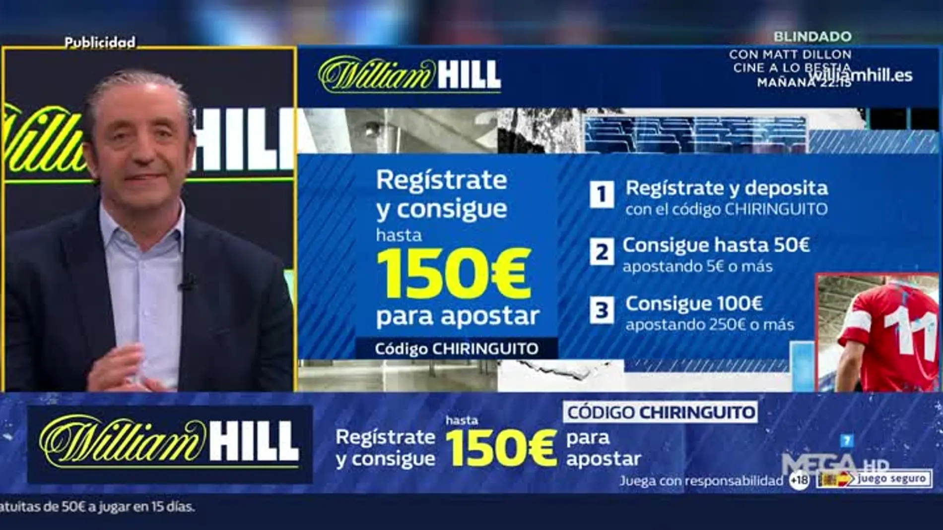 William Hill en El Chiringuito