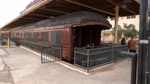 vagones de tren La casa de empeños