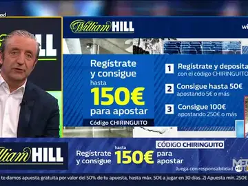 Josep Pedrerol con William Hill Josep Pedrerol con William Hill