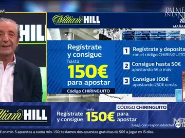 Josep Pedrerol con William Hill Josep Pedrerol con William Hill
