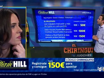 William Hill nos trae las mejores cuotas William Hill nos trae las mejores cuotas