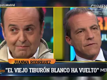 Juanma Rodríguez: "El tiburón blanco ha vuelto y cuando vuelve...ataca" Juanma Rodríguez: "El tiburón blanco ha vuelto y cuando vuelve...ataca"