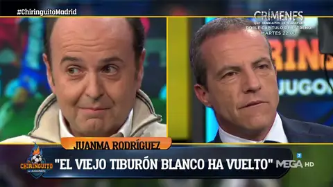 Juanma Rodríguez: "El tiburón blanco ha vuelto y cuando vuelve...ataca" Juanma Rodríguez: "El tiburón blanco ha vuelto y cuando vuelve...ataca"