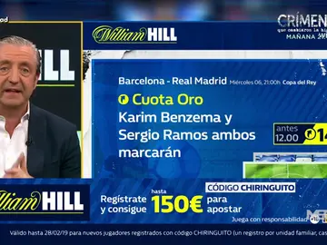 Josep te trae la mejor oferta de registro para que apuestes con William Hill Josep te trae la mejor oferta de registro para que apuestes con William Hill