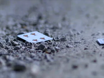 Naipes del asesino de la baraja Naipes del asesino de la baraja