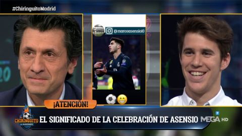 &Aacute;lex Silvestre: "La celebraci&oacute;n de Marco Asensio es porque le encanta la crema de cacahuete"