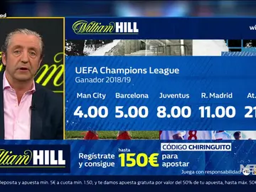 Josep te trae la mejor oferta de registro para que apuestes con William Hill Josep te trae la mejor oferta de registro para que apuestes con William Hill