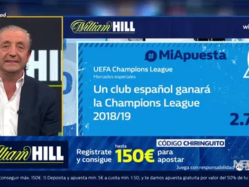 Josep te trae la mejor oferta de registro para que apuestes con William Hill Josep te trae la mejor oferta de registro para que apuestes con William Hill