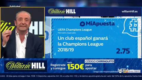 Josep te trae la mejor oferta de registro para que apuestes con William Hill Josep te trae la mejor oferta de registro para que apuestes con William Hill
