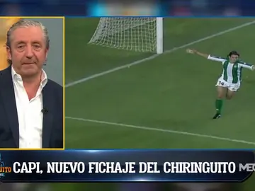 Capi debutará mañana como tertuliano de El Chiringuito de Jugones Capi debutará mañana como tertuliano de El Chiringuito de Jugones