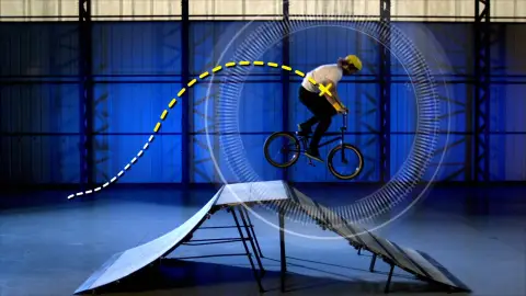 Hacer el látigo en la BMX Ciencia para aficionados