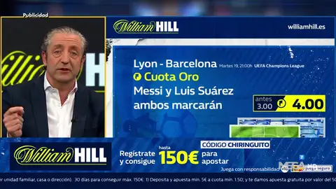 Josep te trae la mejor oferta de registro para que apuestes con William Hill Josep te trae la mejor oferta de registro para que apuestes con William Hill