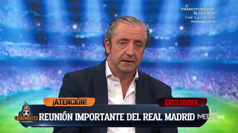 Josep Pedrerol: "Ha habido una cena entre Florentino y Solari"