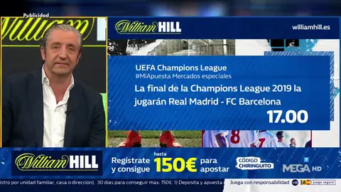 Josep te trae la mejor oferta de registro para que apuestes con William Hill Josep te trae la mejor oferta de registro para que apuestes con William Hill