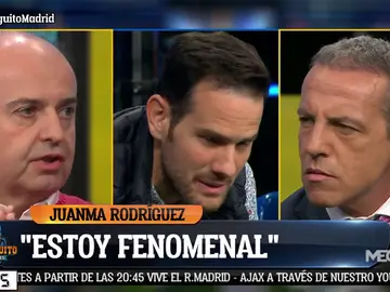 Juanma Rodríguez: "Como el Real Madrid gane la decimocuarta, mi venganza va a ser terrible" Juanma Rodríguez: "Como el Real Madrid gane la decimocuarta, mi venganza va a ser terrible"