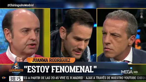 Juanma Rodríguez: "Como el Real Madrid gane la decimocuarta, mi venganza va a ser terrible" Juanma Rodríguez: "Como el Real Madrid gane la decimocuarta, mi venganza va a ser terrible"