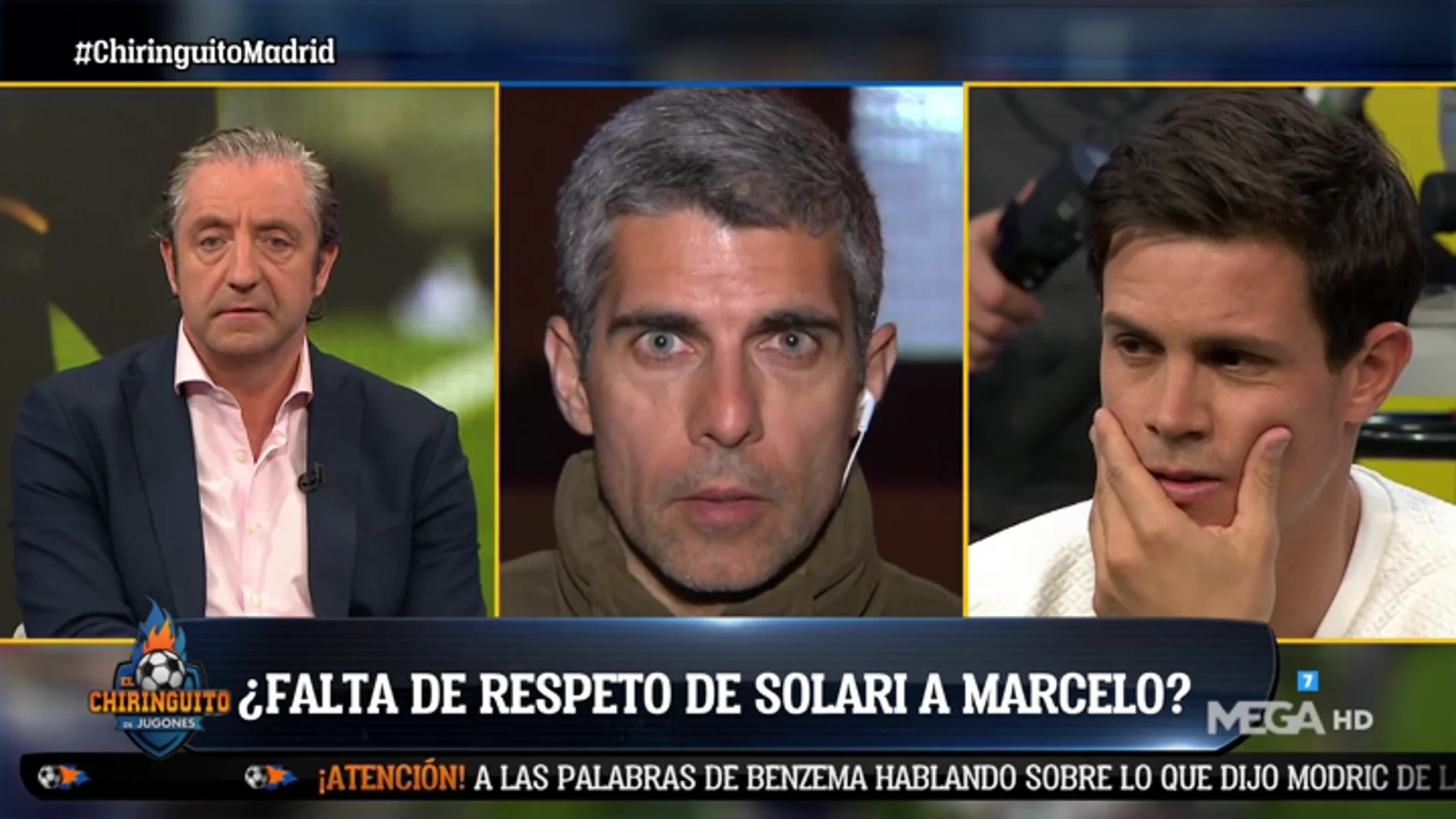 José Luis Sánchez: "No ha habido saludo entre Solari y Marcelo"