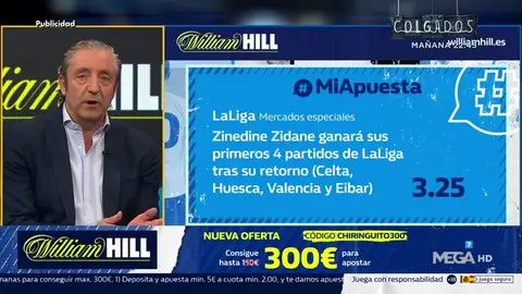 Josep te trae la mejor oferta de registro para que apuestes con William Hill Josep te trae la mejor oferta de registro para que apuestes con William Hill