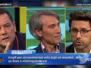 Tomás Roncero: "Dios no se toma días libres y Messi sí"