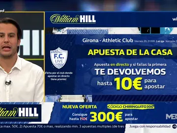 Juanfe te trae la mejor oferta de registro para que apuestes con William Hill Juanfe te trae la mejor oferta de registro para que apuestes con William Hill
