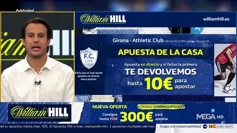 Juanfe te trae la mejor oferta de registro para que apuestes con William Hill Juanfe te trae la mejor oferta de registro para que apuestes con William Hill
