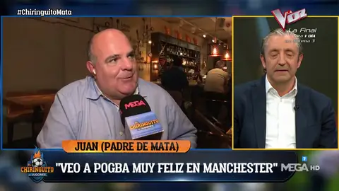 Juan, padre de Juan Mata: "Que esté Zidane en el Madrid quizás haga pensar a Pogba" Juan, padre de Juan Mata: "Que esté Zidane en el Madrid quizás haga pensar a Pogba"