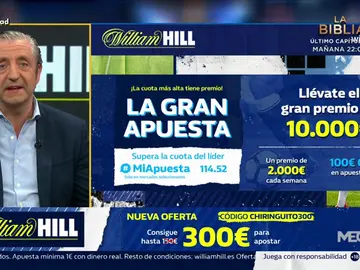 Josep te trae la mejor oferta de registro para que apuestes con William Hill Josep te trae la mejor oferta de registro para que apuestes con William Hill