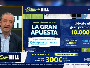Josep te trae la mejor oferta de registro para que apuestes con William Hill Josep te trae la mejor oferta de registro para que apuestes con William Hill