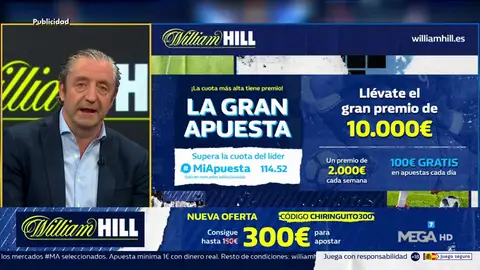 Josep te trae la mejor oferta de registro para que apuestes con William Hill Josep te trae la mejor oferta de registro para que apuestes con William Hill