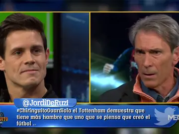 Edu Aguirre y Lobo Carrasco 'estallan' en El Chiringuito de Jugones Edu Aguirre y Lobo Carrasco 'estallan' en El Chiringuito de Jugones