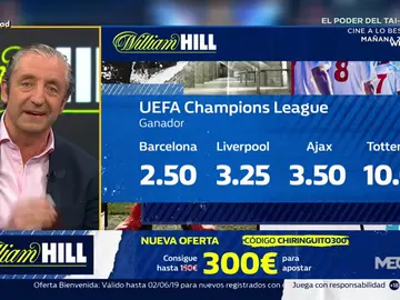 Josep te trae la mejor oferta de registro para que apuestes con William Hill Josep te trae la mejor oferta de registro para que apuestes con William Hill