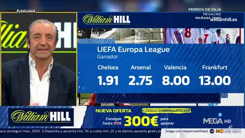 Josep te trae la mejor oferta de registro para que apuestes con William Hill Josep te trae la mejor oferta de registro para que apuestes con William Hill