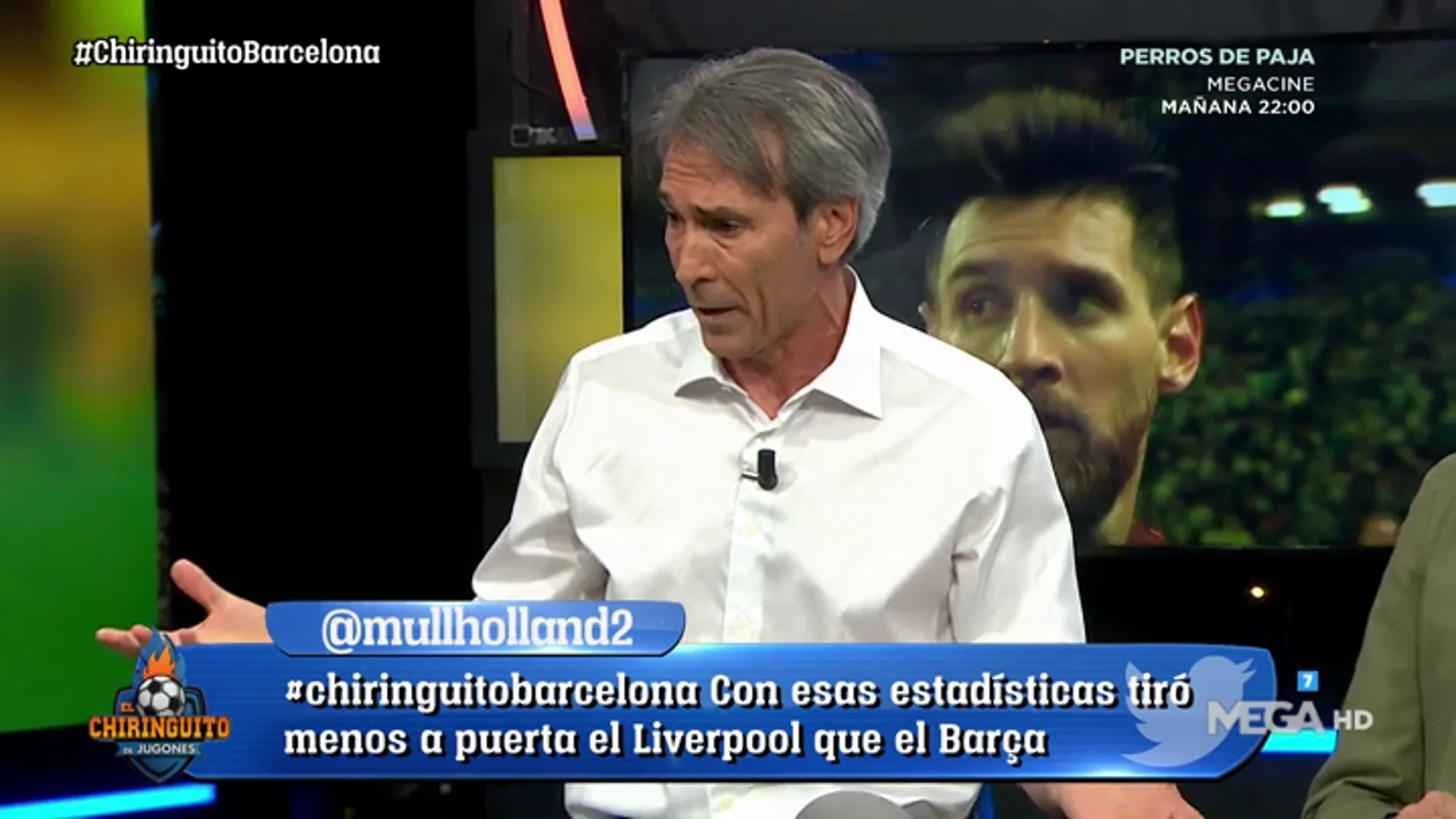 Lobo Carrasco: "Cuando el Barça se tire atrás y no quiera el balón dejaré de ir al Camp nou"