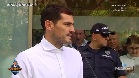 Josep Pedrerol: "Un abrazo para Iker Casillas, mucho &aacute;nimo"