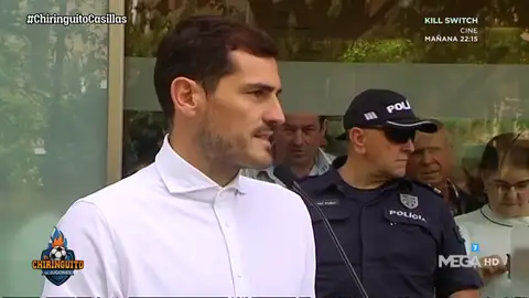 Josep Pedrerol: "Un abrazo para Iker Casillas, mucho ánimo" Josep Pedrerol: "Un abrazo para Iker Casillas, mucho ánimo"