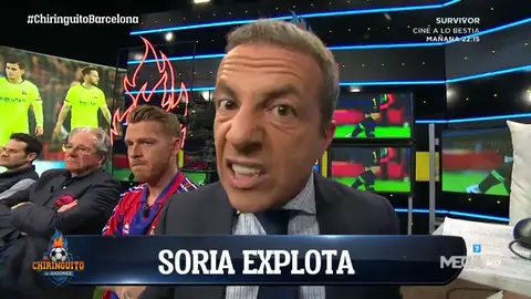 Cristóbal Soria: "¡Minuto 80! ¡No me lo puedo creer!" Cristóbal Soria: "¡Minuto 80! ¡No me lo puedo creer!"