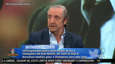 Josep Pedrerol: "Si el Barça pierde la Copa, su temporada es de suficiente raspado" Josep Pedrerol: "Si el Barça pierde la Copa, su temporada es de suficiente raspado"