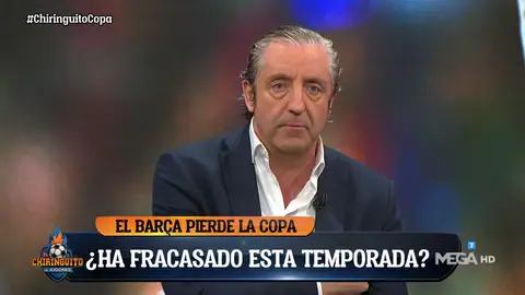 Josep Pedrerol: "¡Esto es de vergüenza! El Barça necesita jugadores que sientan el escudo. Y que dimita Bartomeu" Josep Pedrerol: "¡Esto es de vergüenza! El Barça necesita jugadores que sientan el escudo. Y que dimita Bartomeu"