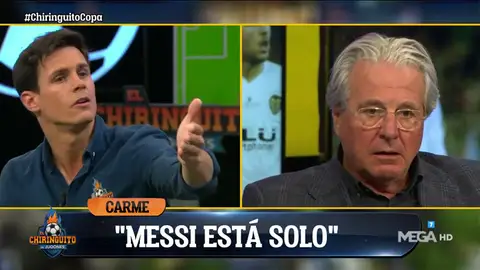 Edu Aguirre: "¿Que Messi está solo? ¿Qué pensará Benzema? ¿O Cristiano? ¡No vendáis la moto!" Edu Aguirre: "¿Que Messi está solo? ¿Qué pensará Benzema? ¿O Cristiano? ¡No vendáis la moto!"